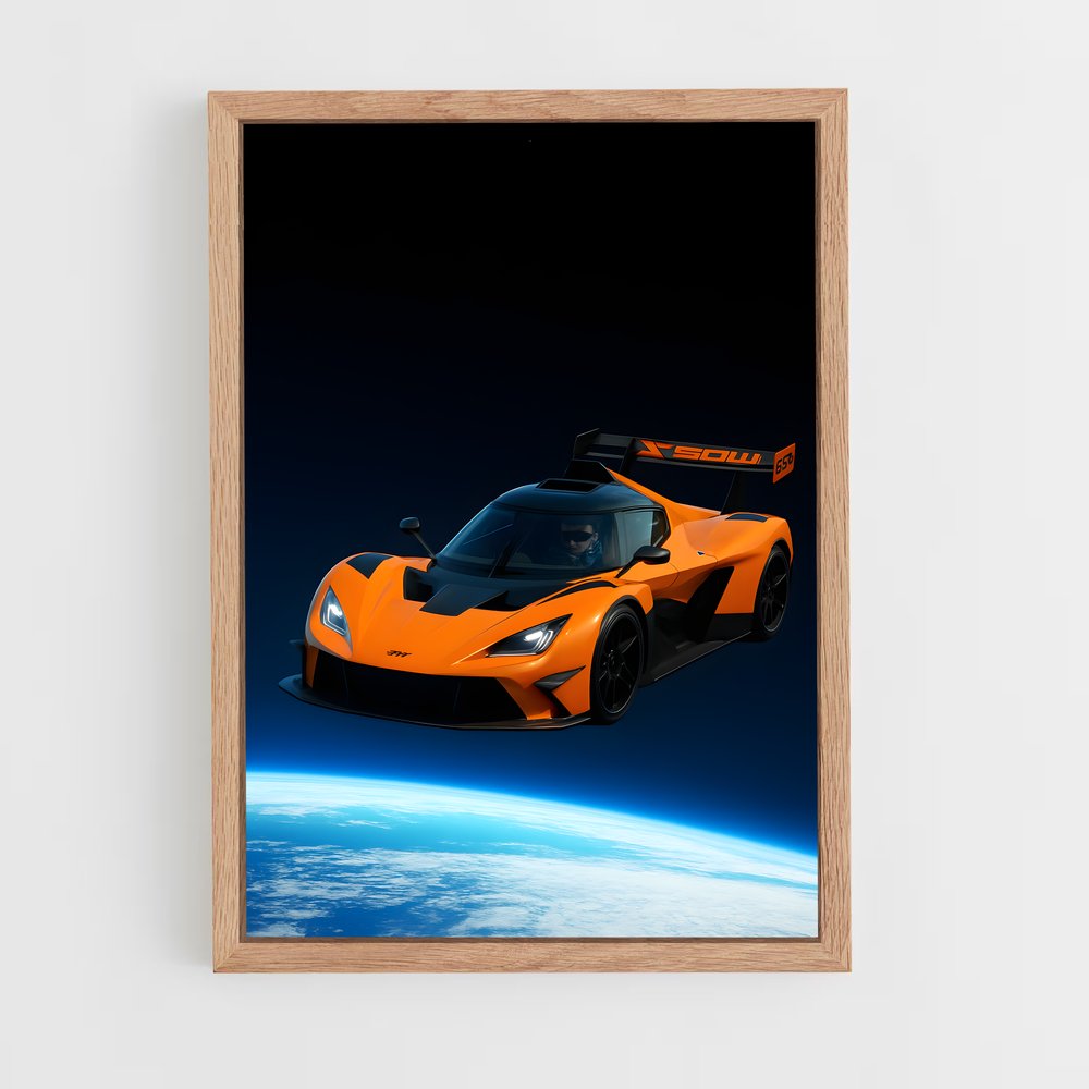 Poster Vol Intergalactique – affiche KTM (vue 4)